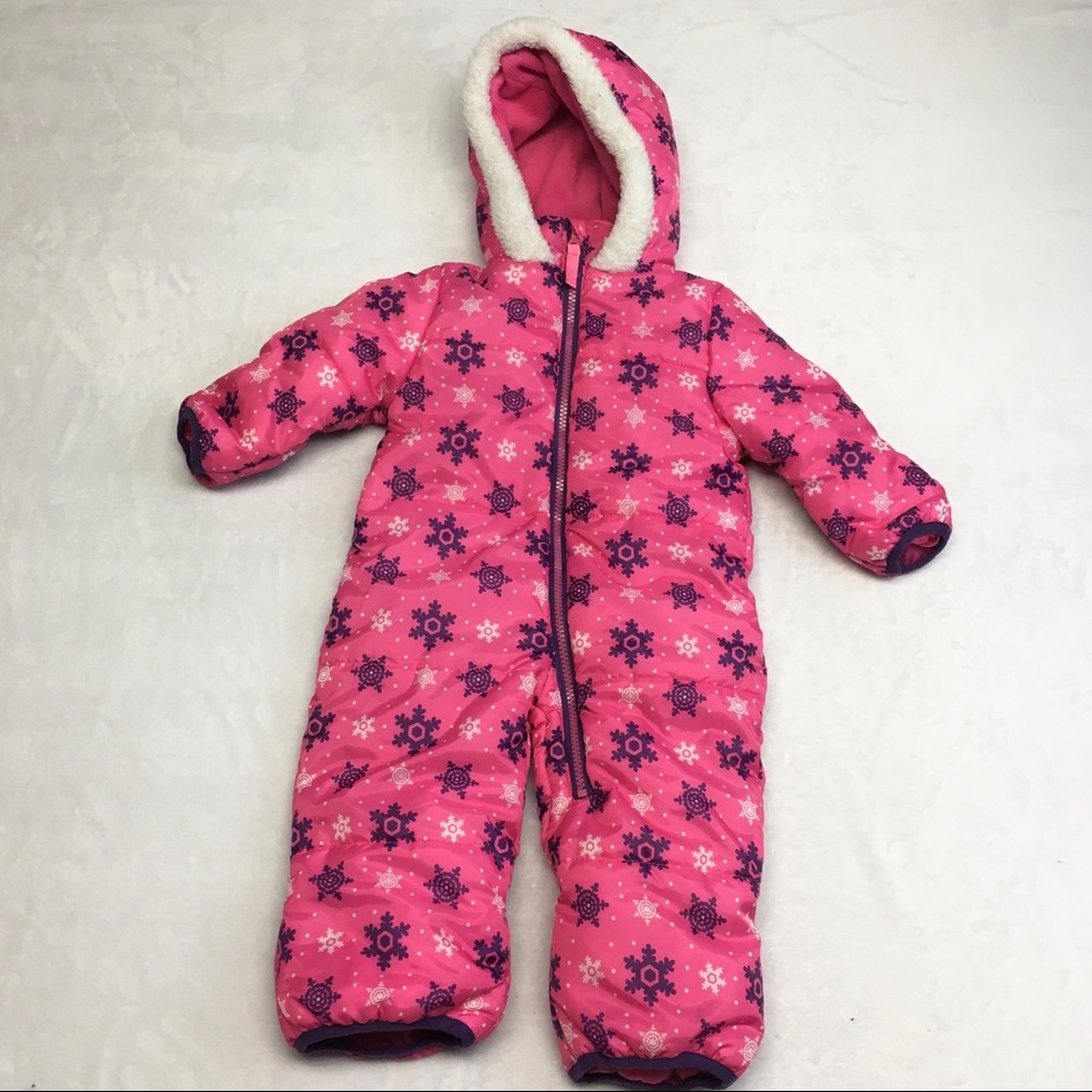 Pink Platinum Snowsuit size 12 Month